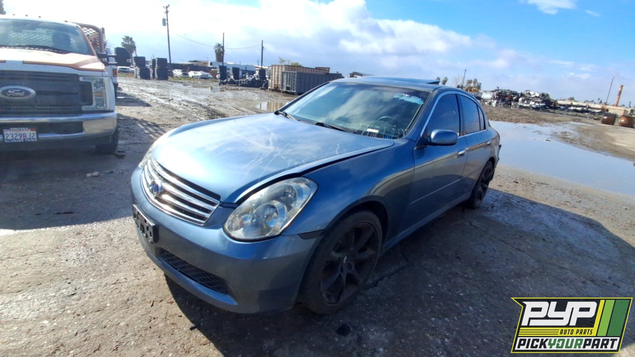 2005 INFINITI G35 available for parts