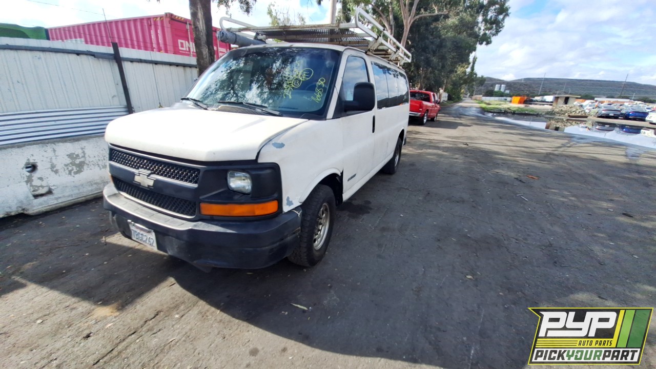 2006 CHEVROLET EXPRESS 2500 partes disponibles