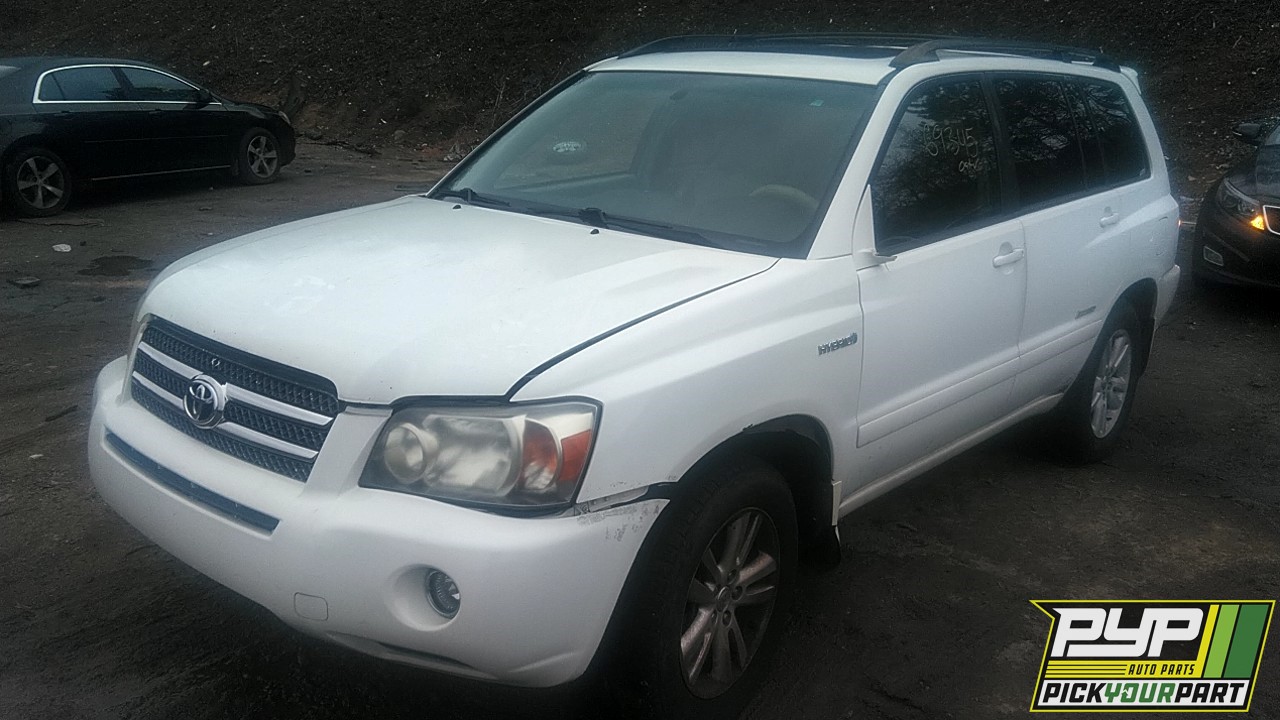 2007 TOYOTA HIGHLANDER partes disponibles