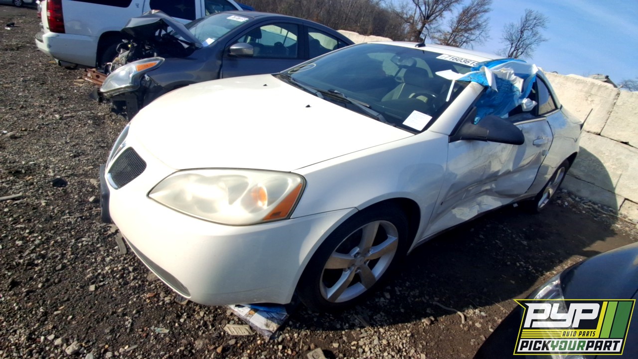 2008 PONTIAC G6 partes disponibles