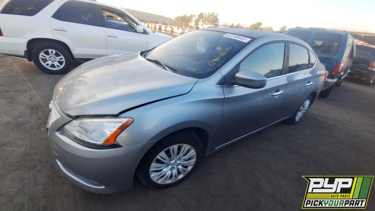 2014 NISSAN SENTRA partes disponibles