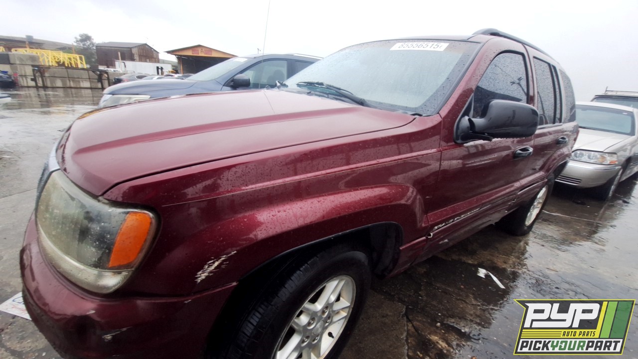2002 JEEP GRAND CHEROKEE partes disponibles