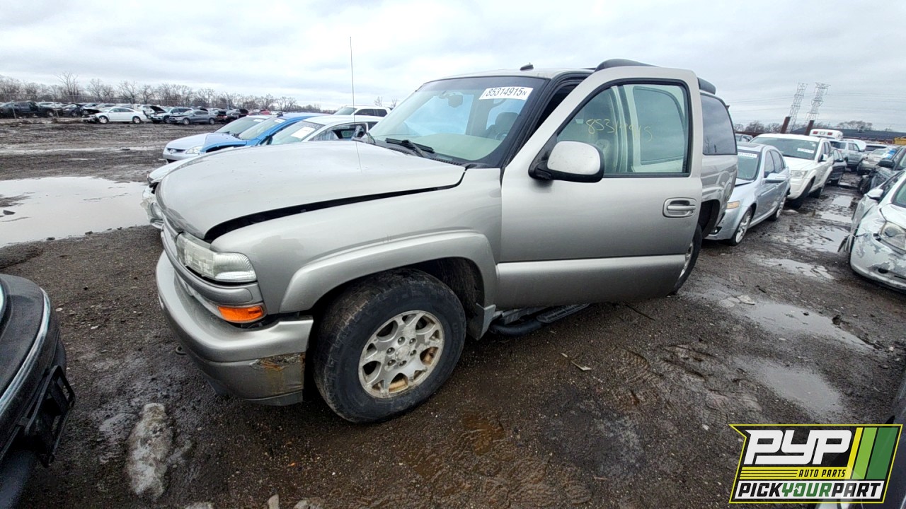 2002 CHEVROLET TAHOE partes disponibles