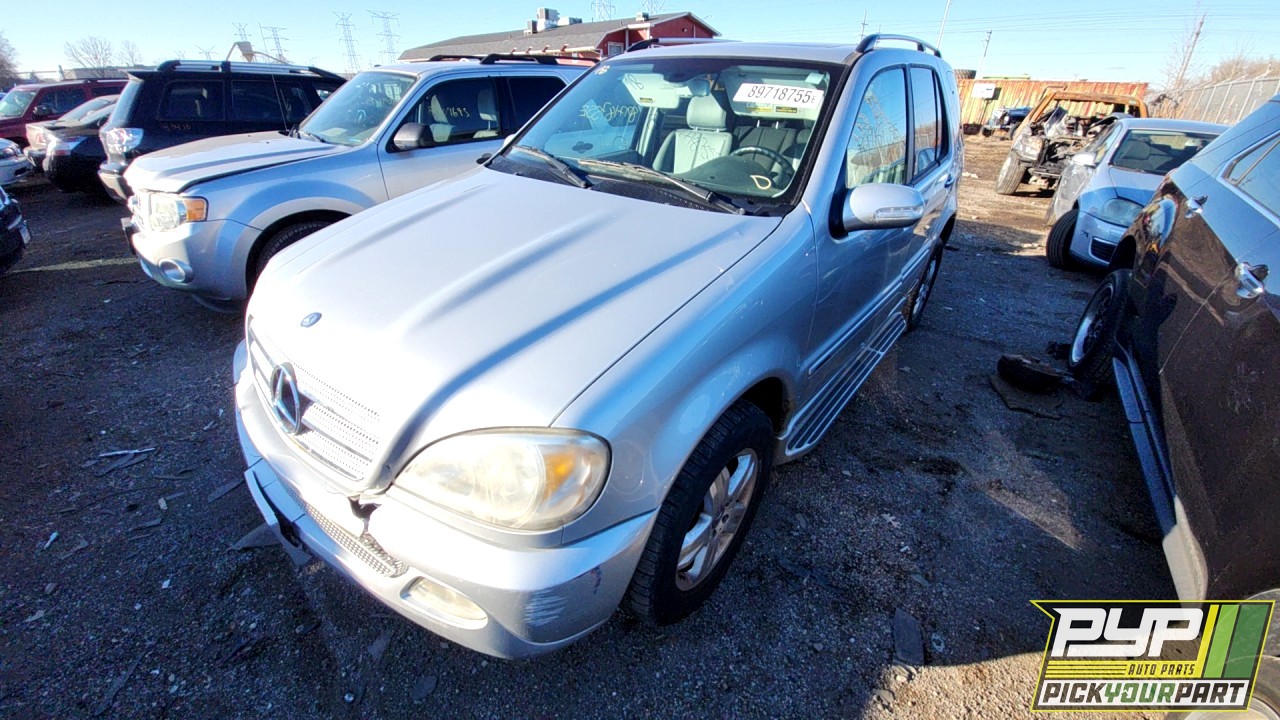 2005 MERCEDES-BENZ ML350 partes disponibles
