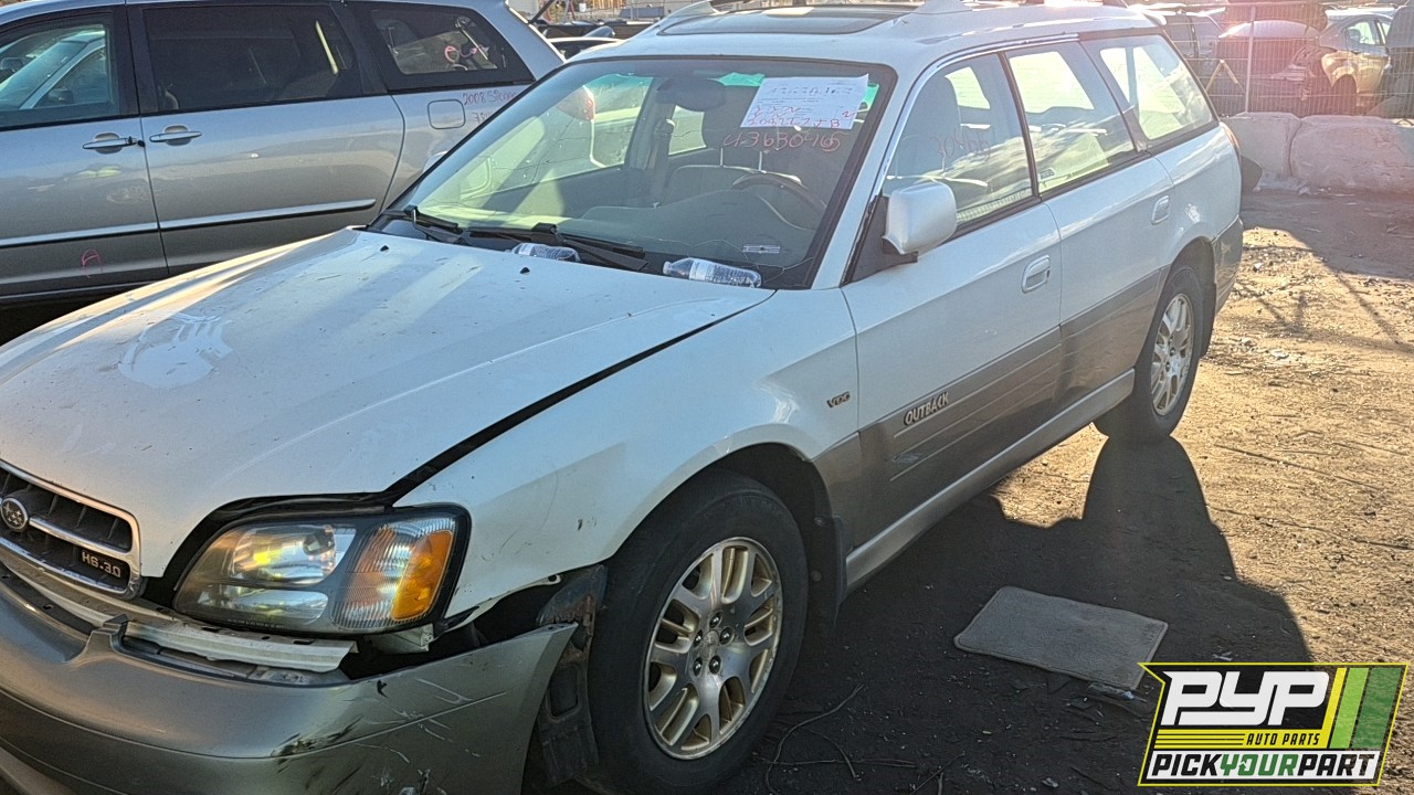 2002 SUBARU OUTBACK partes disponibles