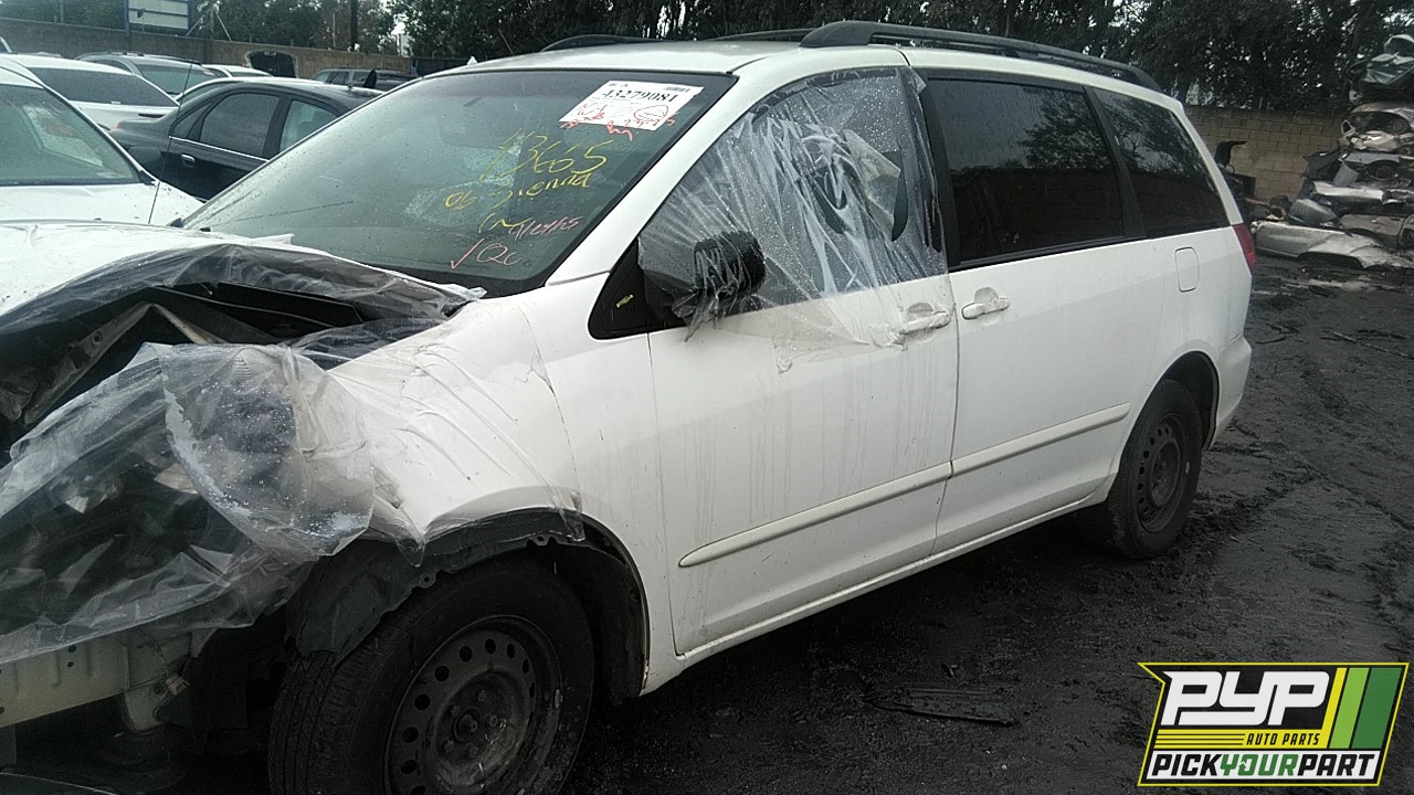 2006 TOYOTA SIENNA available for parts