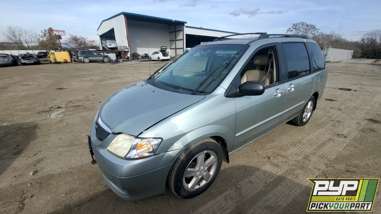 2002 MAZDA MPV partes disponibles