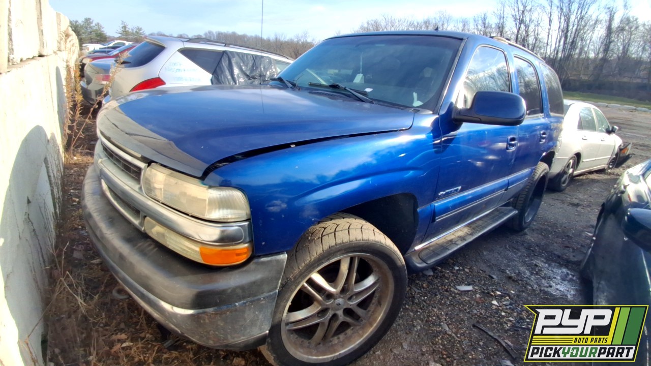 2002 CHEVROLET TAHOE partes disponibles
