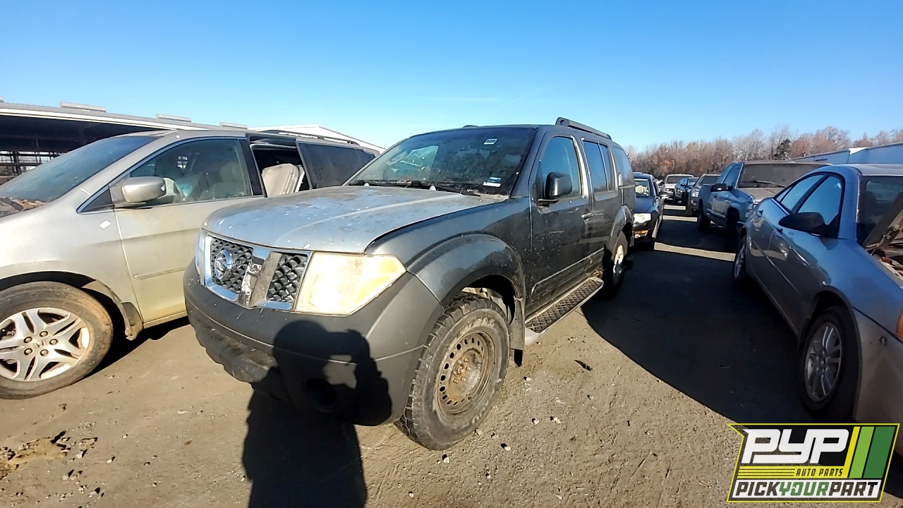 2006 NISSAN PATHFINDER partes disponibles