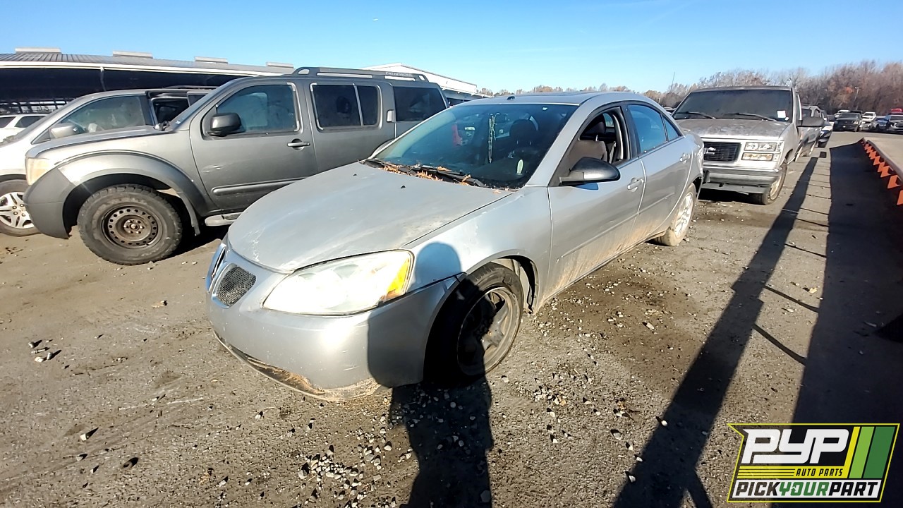 2006 PONTIAC G6 partes disponibles