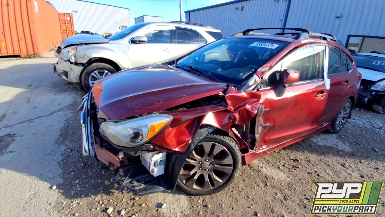 2012 SUBARU IMPREZA available for parts