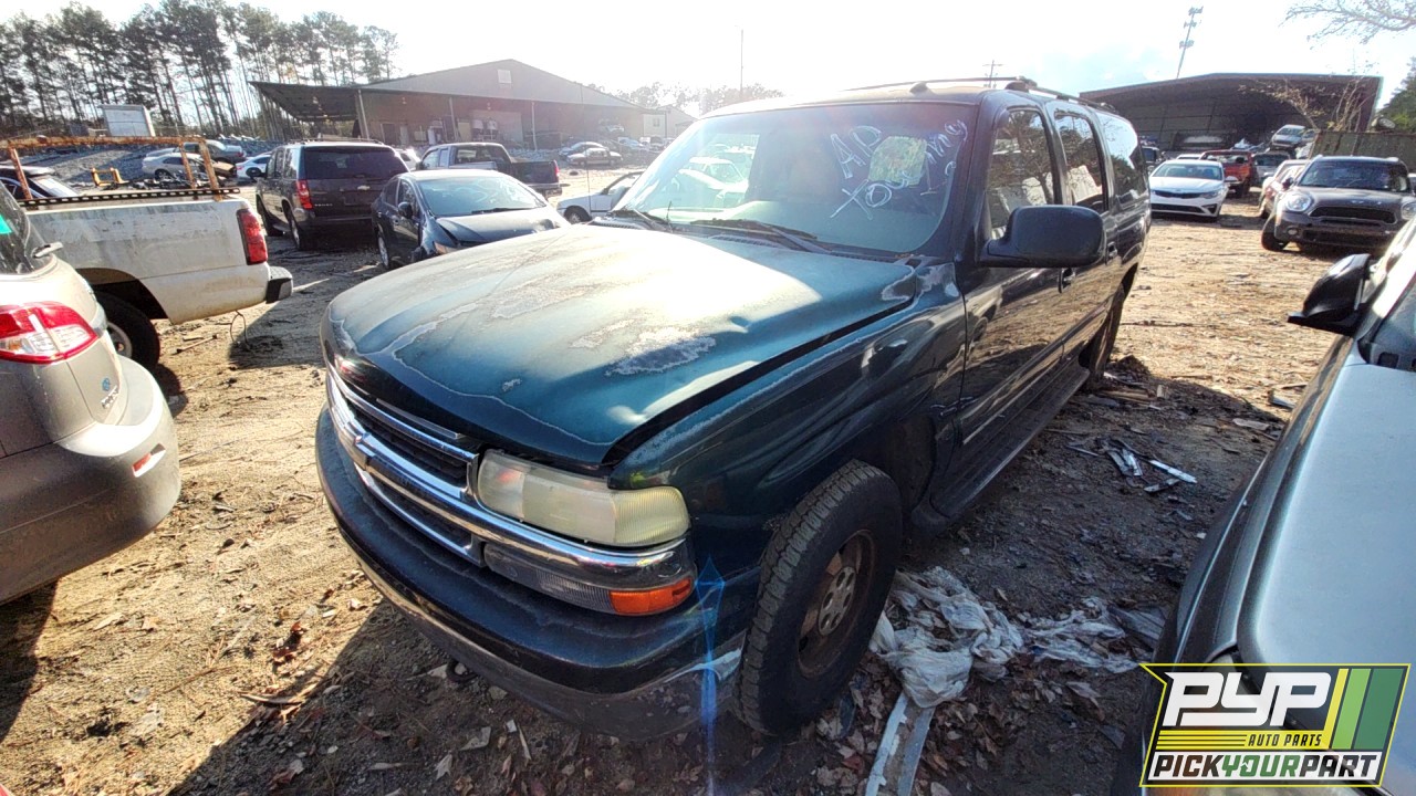 2002 CHEVROLET SUBURBAN 1500 available for parts