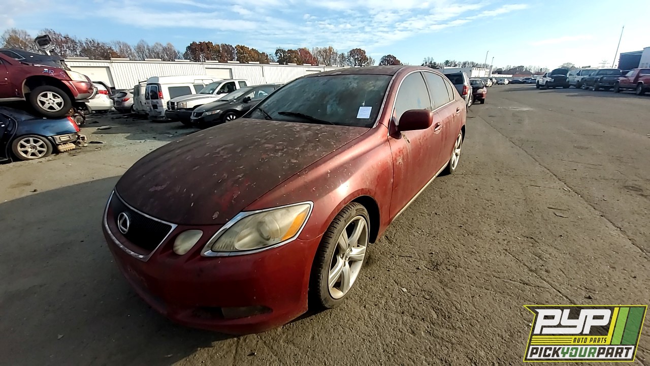2007 LEXUS GS350 available for parts