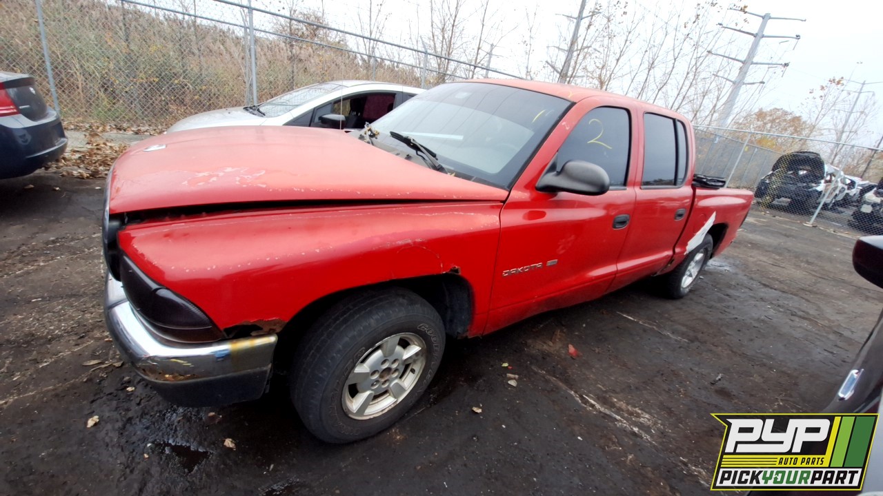 2001 DODGE DAKOTA partes disponibles