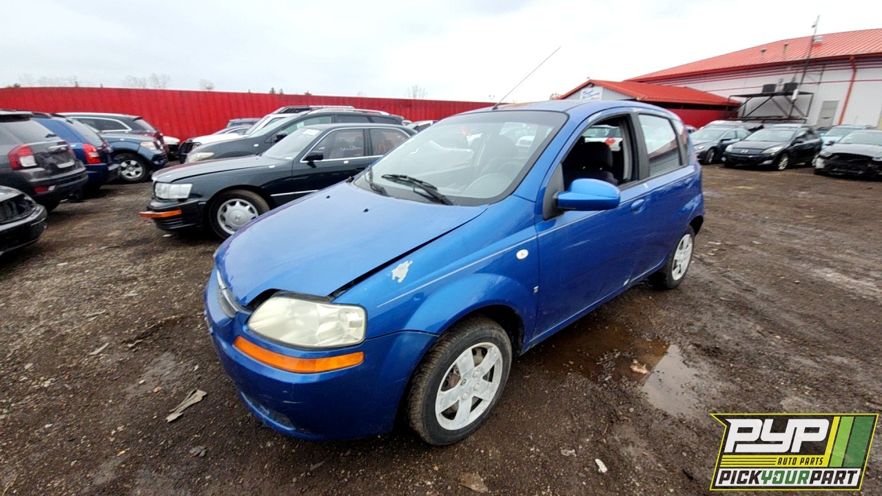 2008 CHEVROLET AVEO5 available for parts
