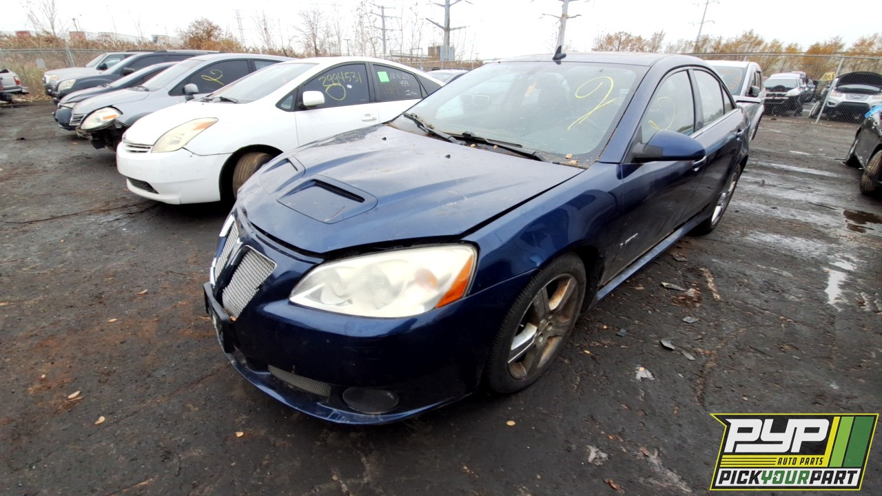 2008 PONTIAC G6 partes disponibles