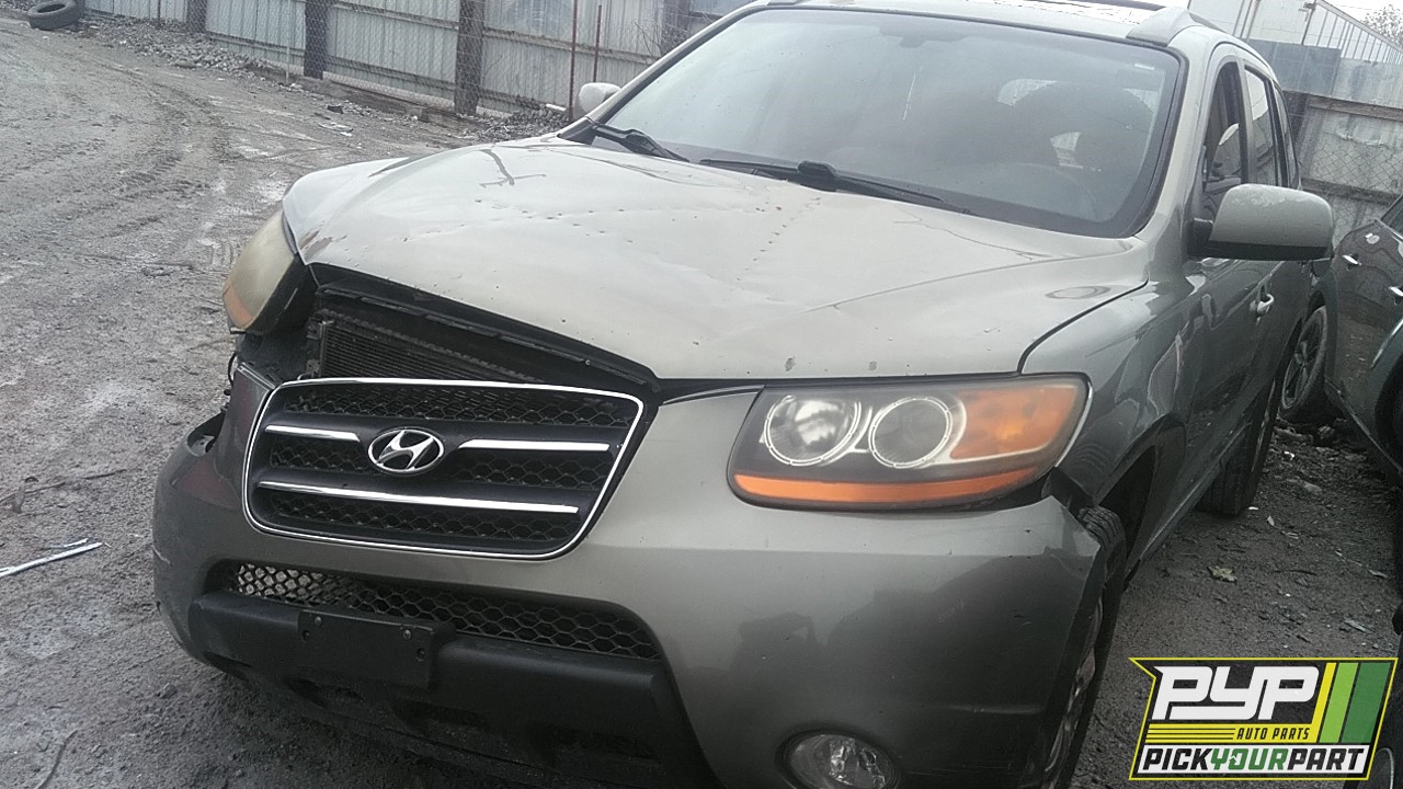 2009 HYUNDAI SANTA FE partes disponibles