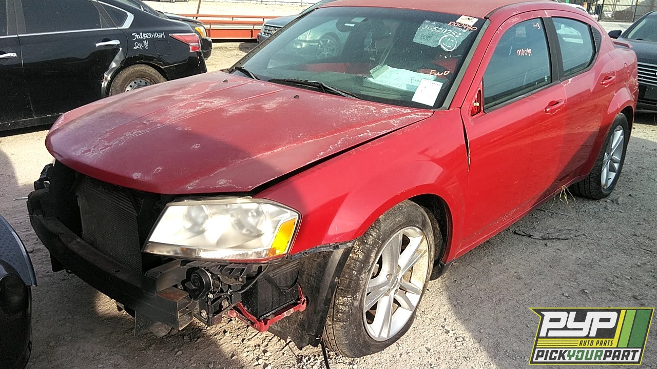 2013 DODGE AVENGER partes disponibles