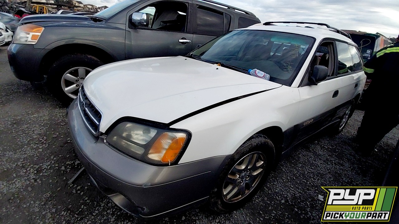2002 SUBARU OUTBACK available for parts