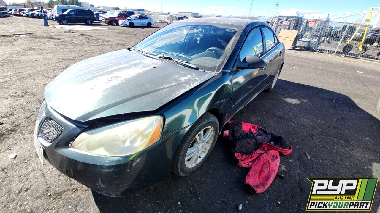 2006 PONTIAC G6 available for parts
