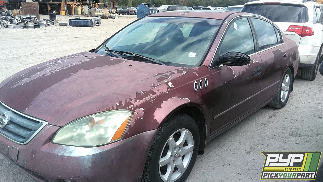 2002 NISSAN ALTIMA partes disponibles