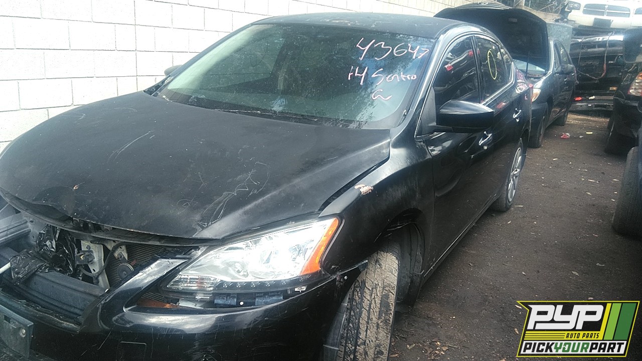 2014 NISSAN SENTRA partes disponibles