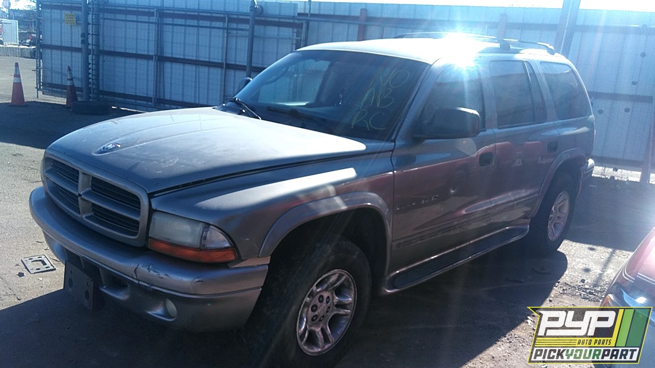 2001 DODGE DURANGO partes disponibles