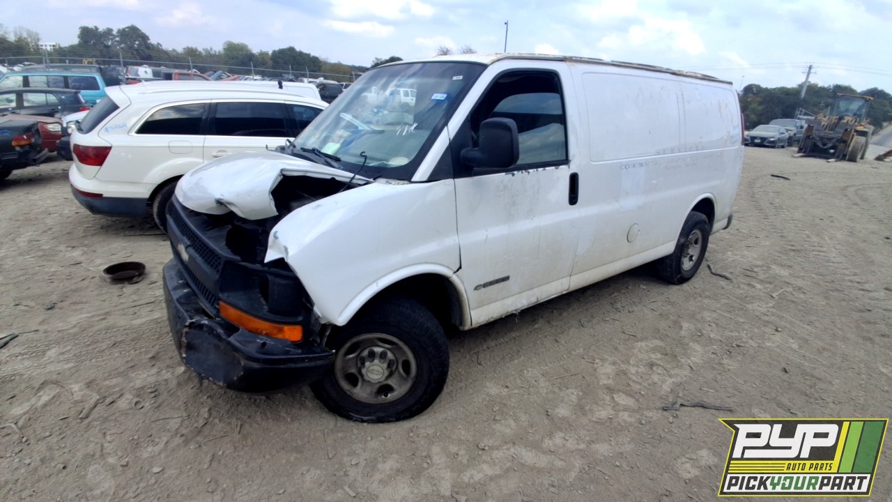 2005 CHEVROLET EXPRESS 2500 partes disponibles