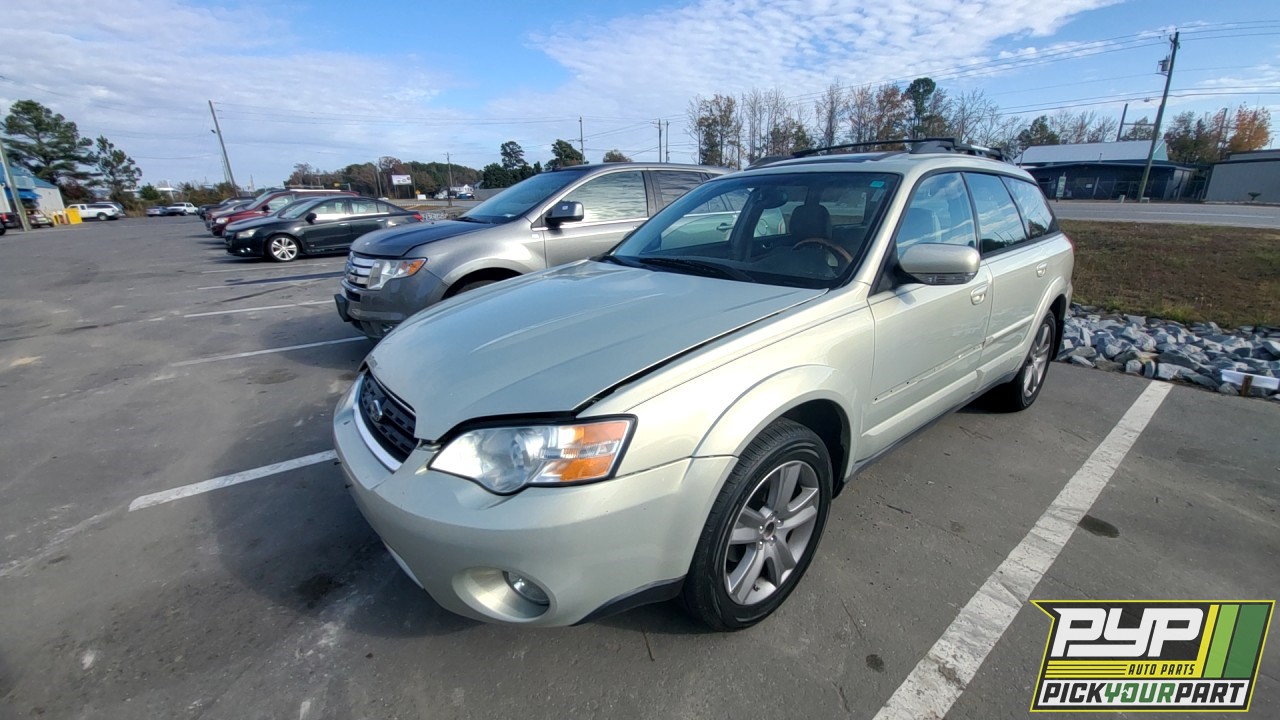 2006 SUBARU OUTBACK partes disponibles