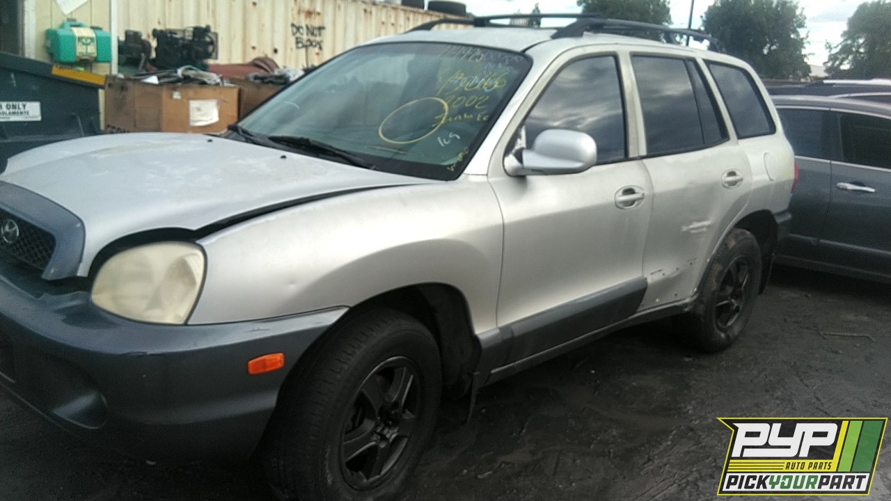 2002 HYUNDAI SANTA FE partes disponibles