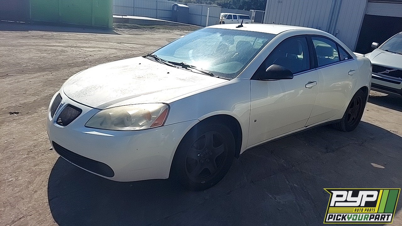 2008 PONTIAC G6 partes disponibles