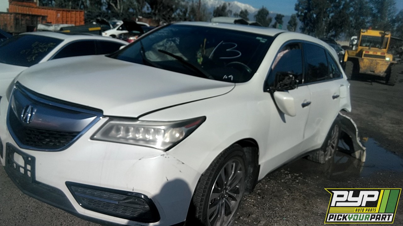 2014 ACURA MDX partes disponibles