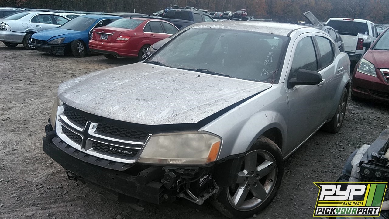 2012 DODGE AVENGER partes disponibles