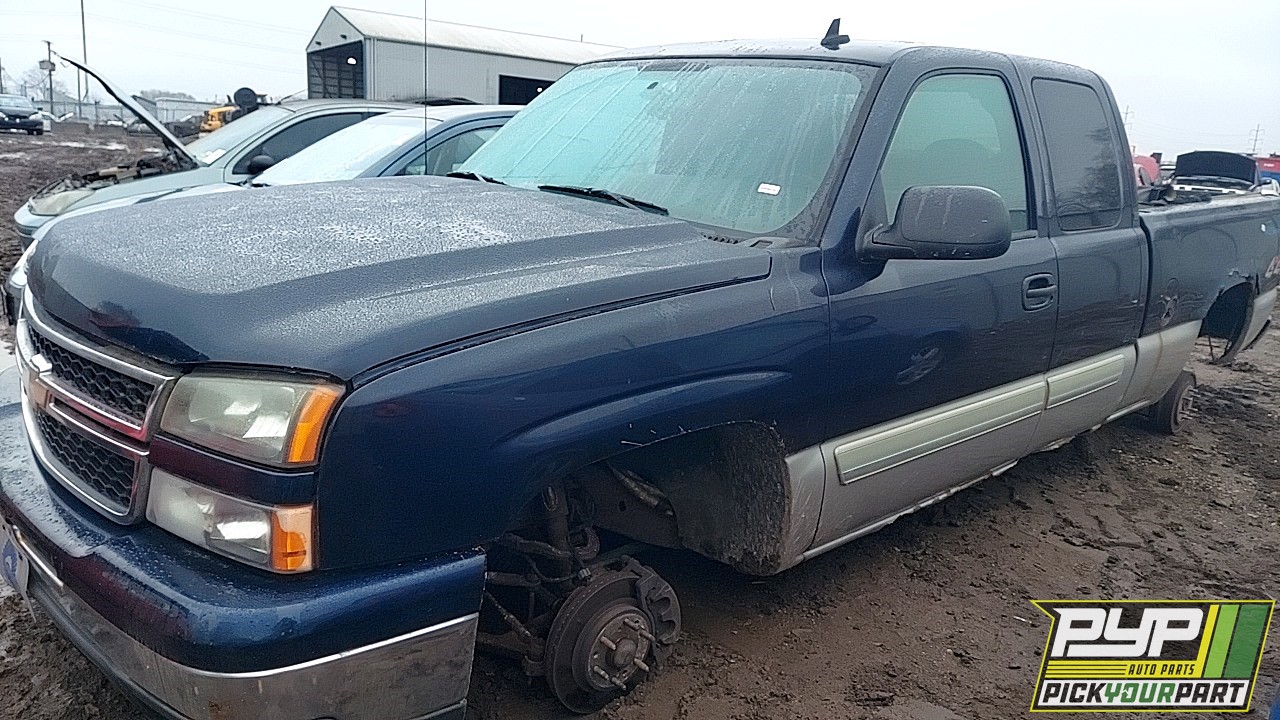 2006 CHEVROLET SILVERADO 1500 partes disponibles