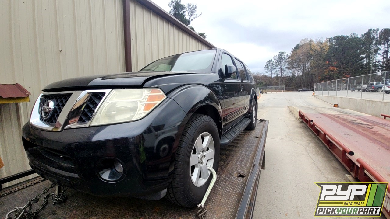 2008 NISSAN PATHFINDER partes disponibles