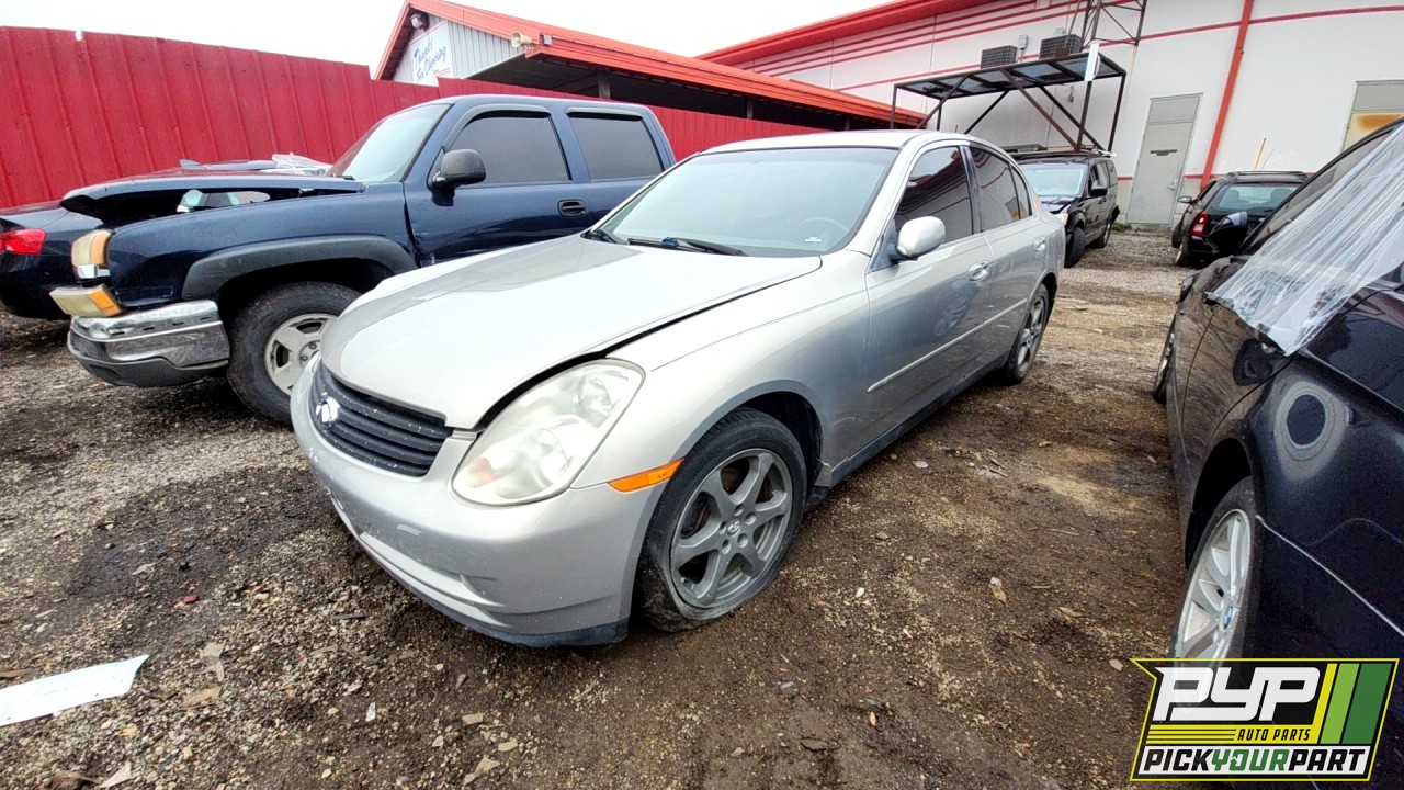 2004 INFINITI G35 available for parts