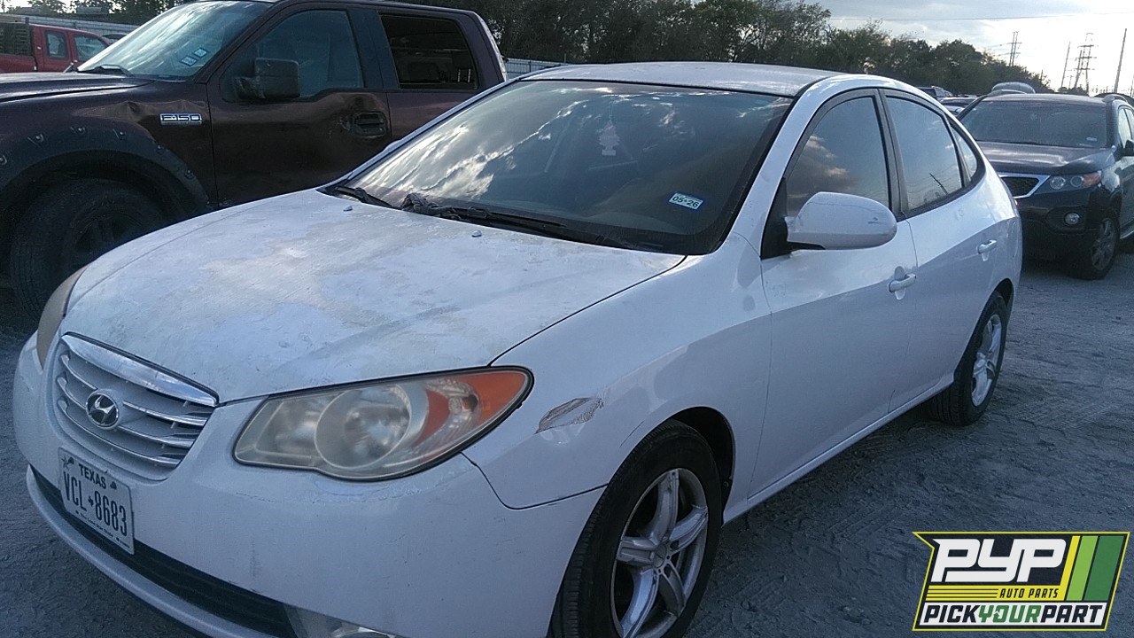 2010 HYUNDAI ELANTRA partes disponibles