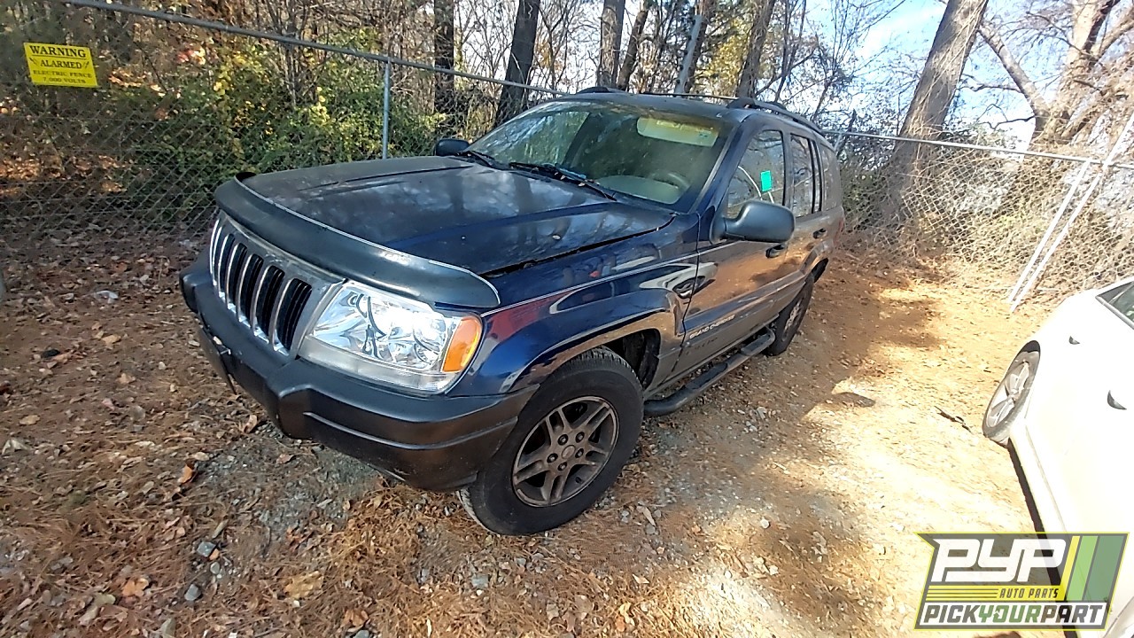 2000 JEEP GRAND CHEROKEE partes disponibles