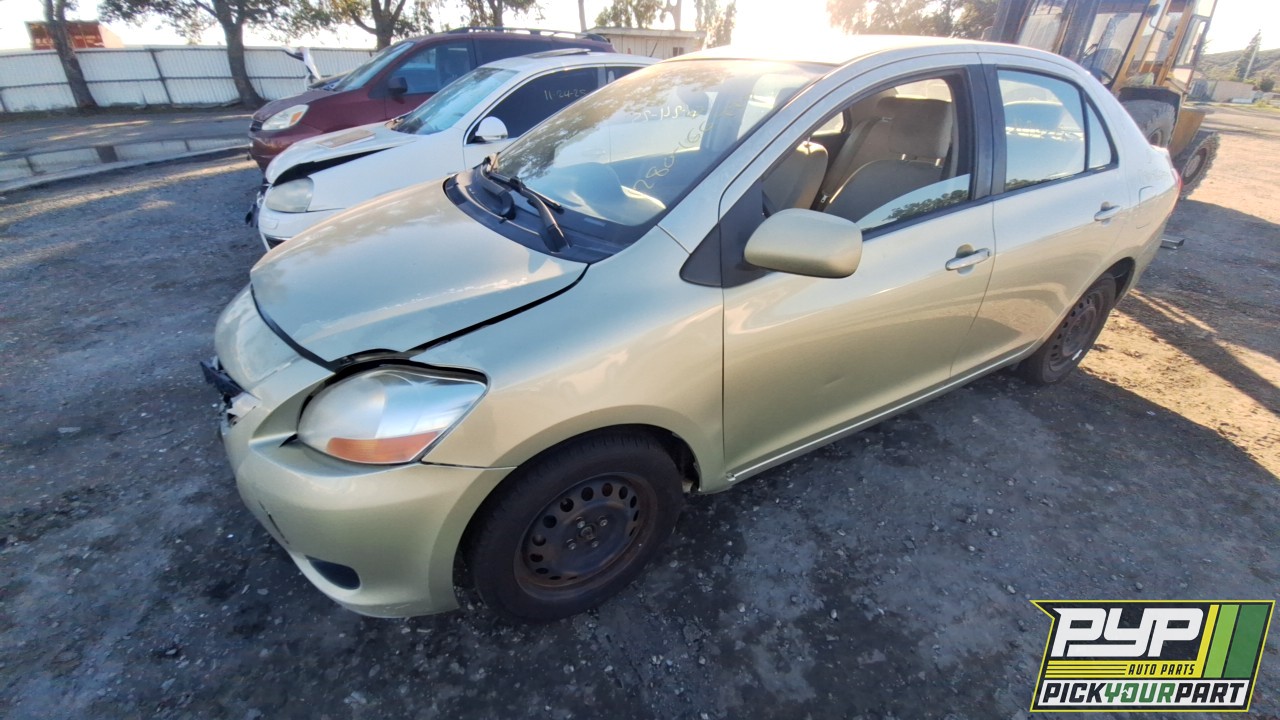 2007 TOYOTA YARIS partes disponibles