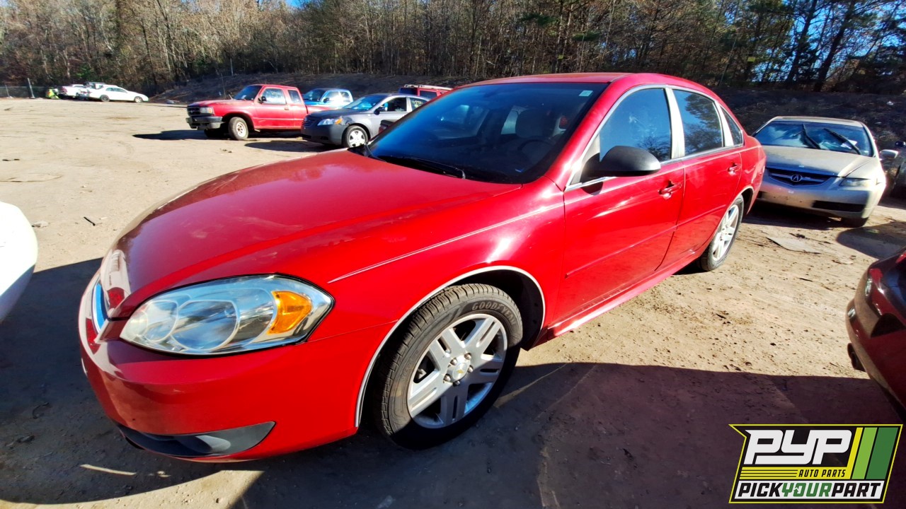 2011 CHEVROLET IMPALA partes disponibles