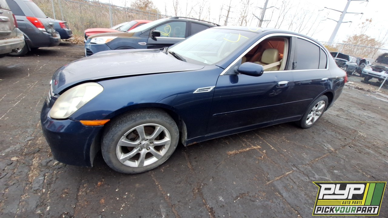 2005 INFINITI G35 available for parts