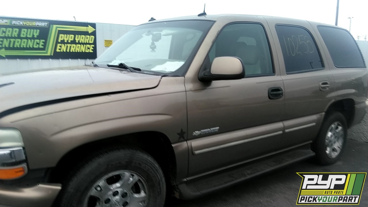 2003 CHEVROLET TAHOE partes disponibles