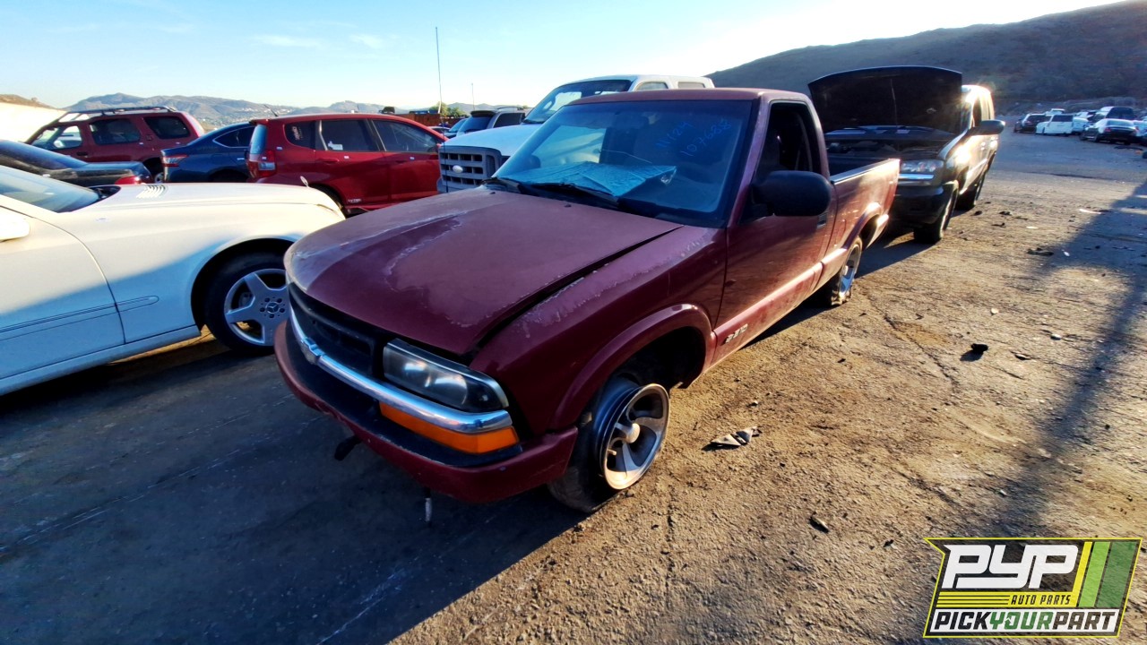 2000 CHEVROLET S10 partes disponibles