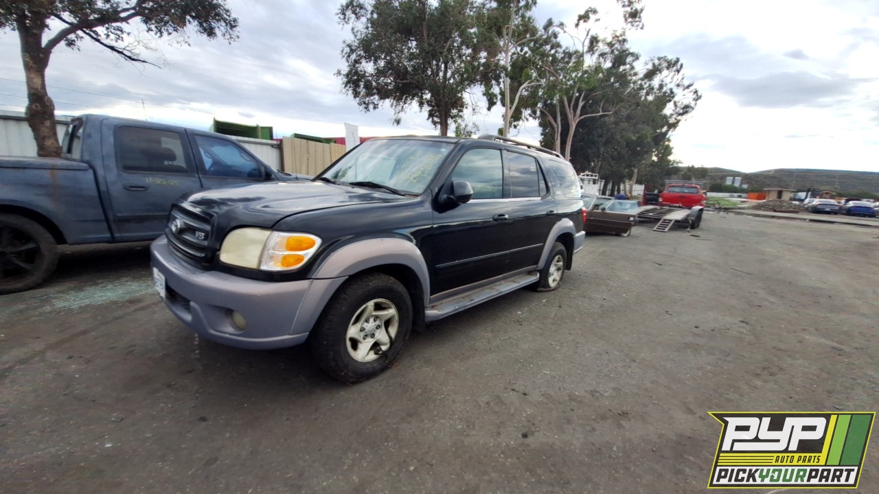 2002 TOYOTA SEQUOIA partes disponibles
