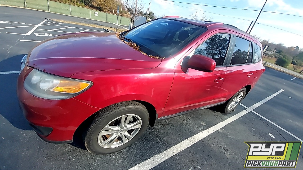 2012 HYUNDAI SANTA FE partes disponibles