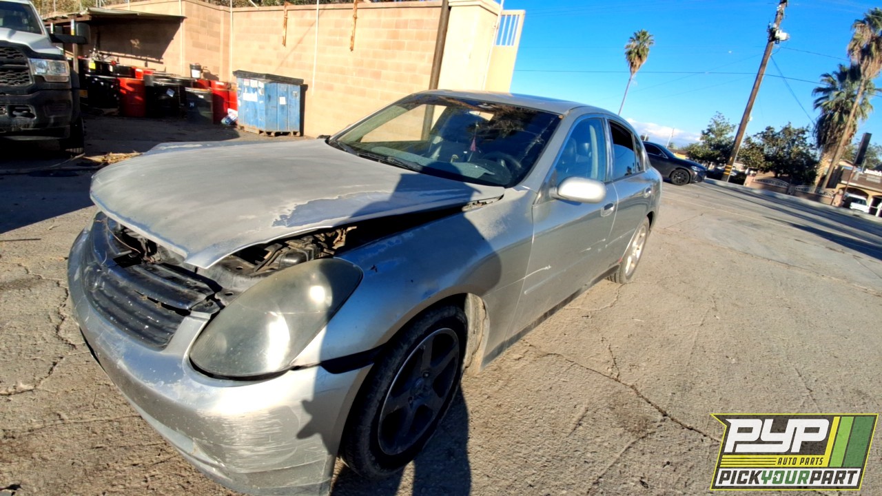 2003 INFINITI G35 available for parts