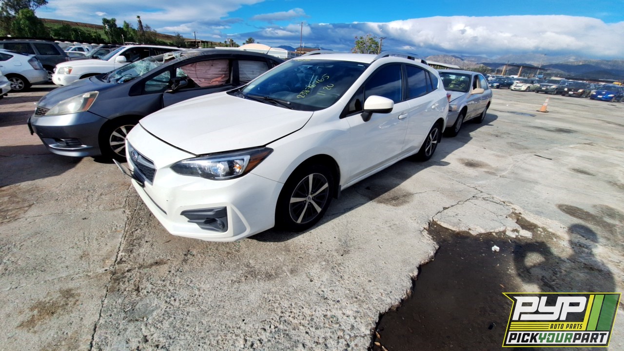 2019 SUBARU IMPREZA partes disponibles