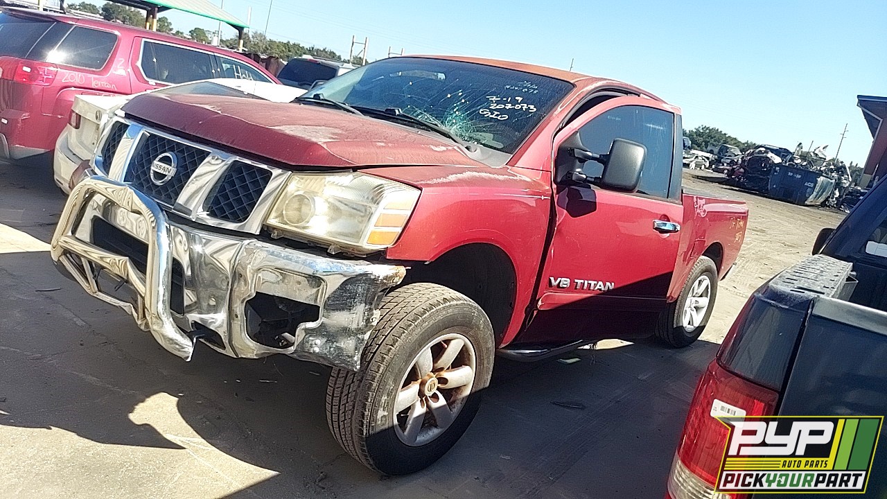 2007 NISSAN TITAN partes disponibles