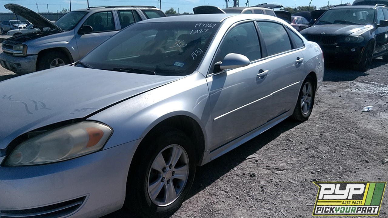2012 CHEVROLET IMPALA available for parts