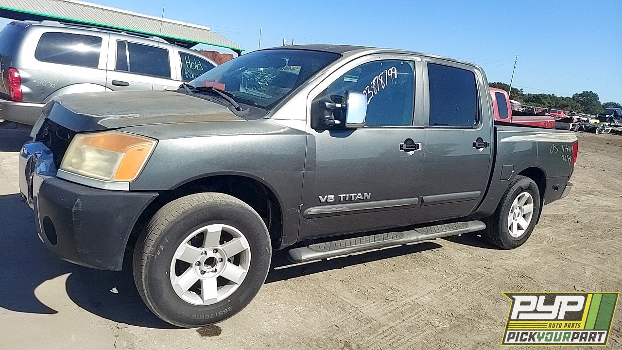 2005 NISSAN TITAN partes disponibles